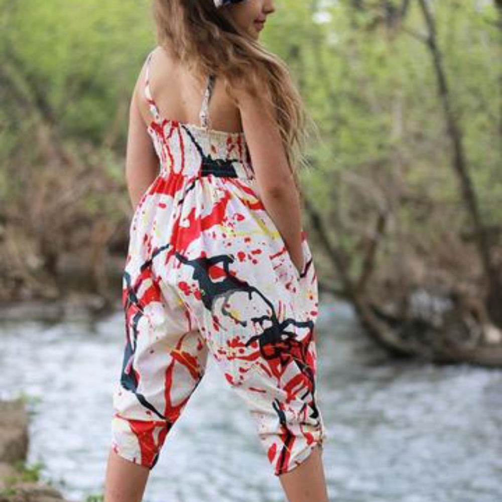 Abstract Girl jumper (ONE PIECE)